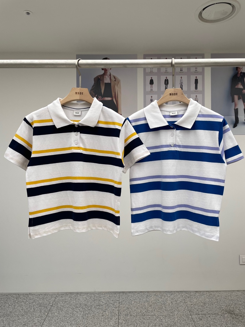 MADE-P韓國直郵㊣女裝新品人氣時尚25春夏推薦休閑熱賣T恤MADE-PT恤