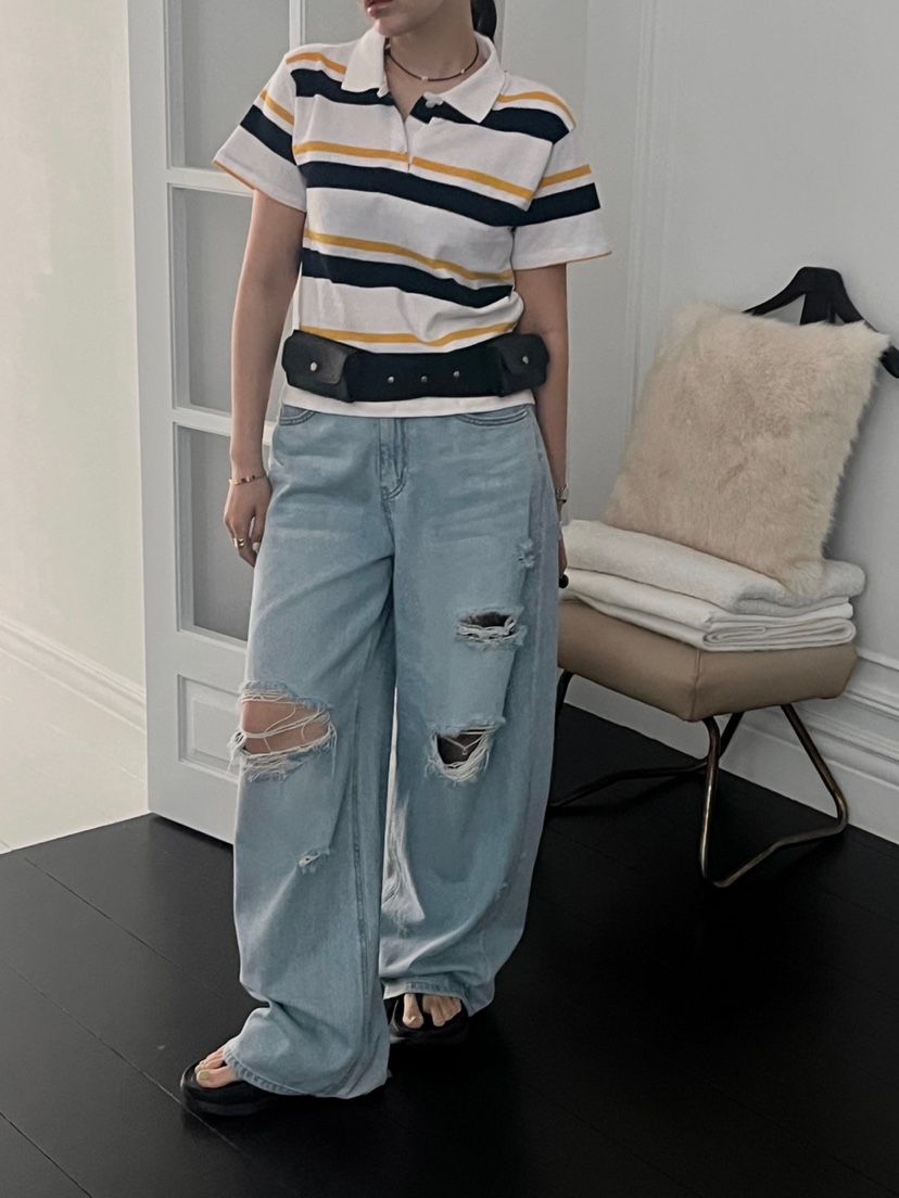 MADE-P韓國直郵㊣女裝新品人氣時尚25春夏推薦休閑熱賣T恤MADE-PT恤