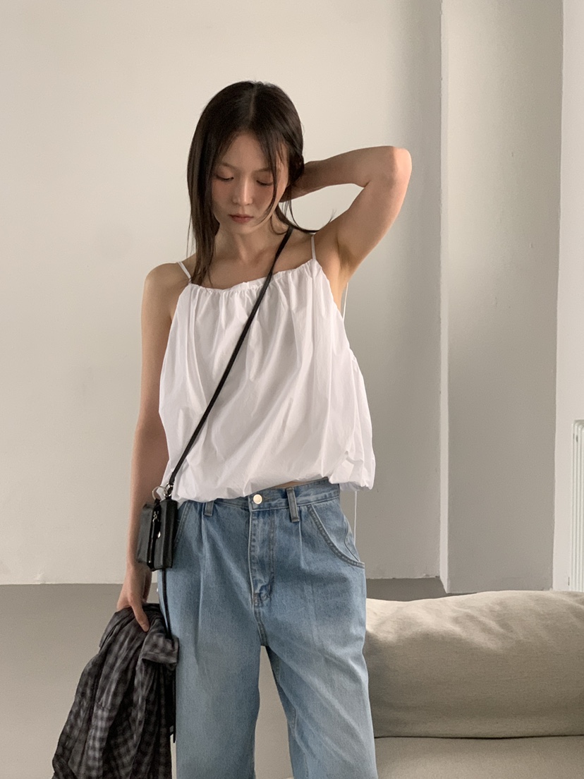 FAVE韓國㊣直郵東大門代購女裝新品熱賣人氣25春夏吊帶背心FAVOURITE吊帶/背心
