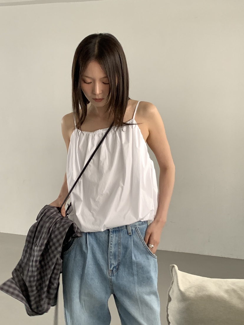 FAVE韓國㊣直郵東大門代購女裝新品熱賣人氣25春夏吊帶背心FAVOURITE吊帶/背心