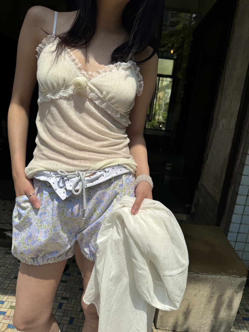 FRANC—L韓國直郵㊣東大門實拍女裝新品推薦時尚休閑吊帶背心FRANC吊帶/背心圖色2