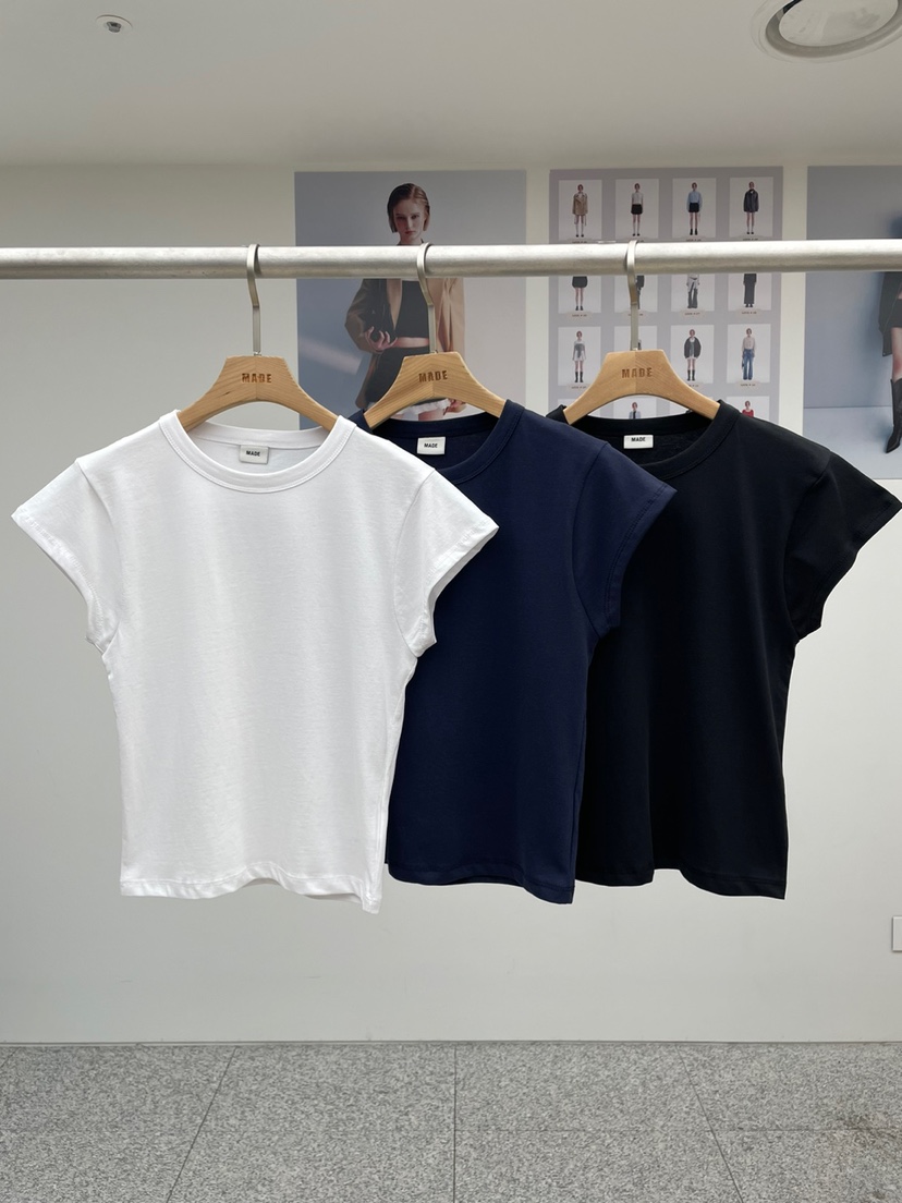 MADE-P直郵韓國代購㊣女裝新品人氣推薦25春夏熱賣時尚T恤MADE-PT恤