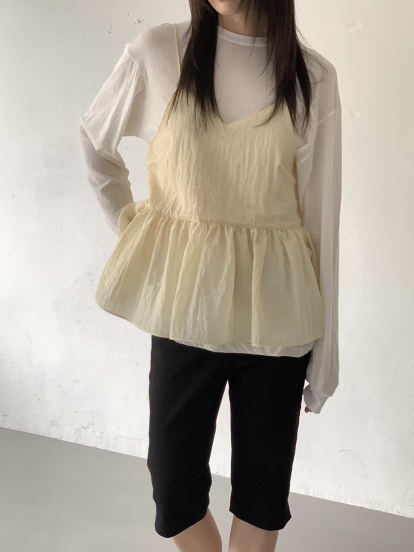 FAVE韓國直郵㊣女裝新品25春夏人氣推薦時尚休閑熱賣長袖T恤FAVOURITE長袖T恤