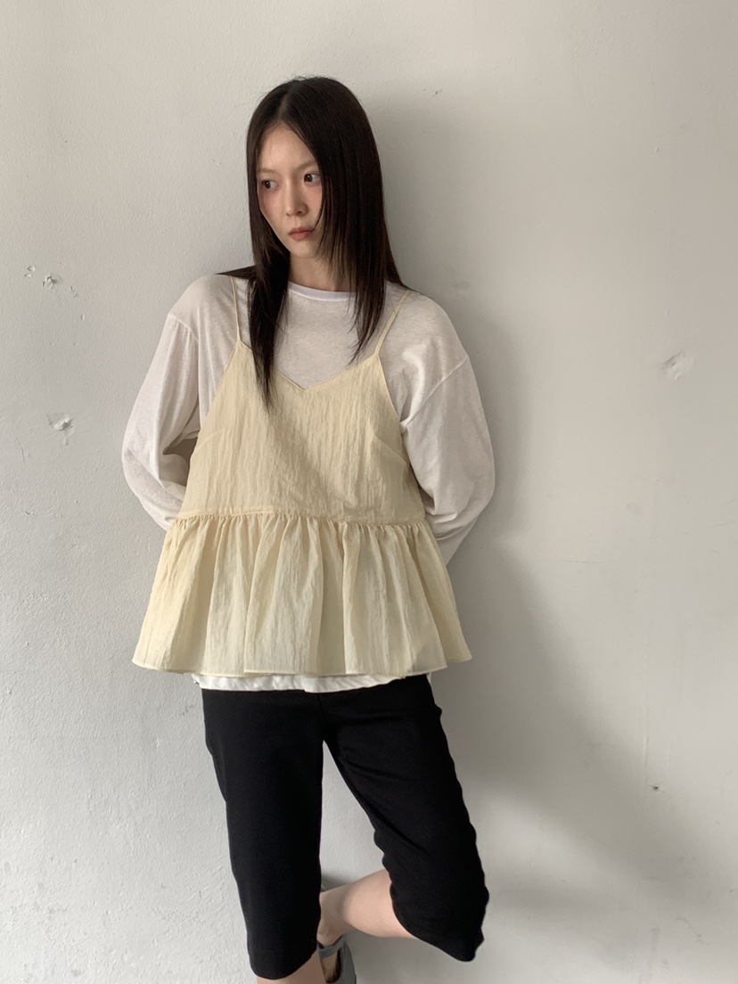 FAVE韓國直郵㊣女裝新品25春夏人氣推薦時尚休閑熱賣長袖T恤FAVOURITE長袖T恤