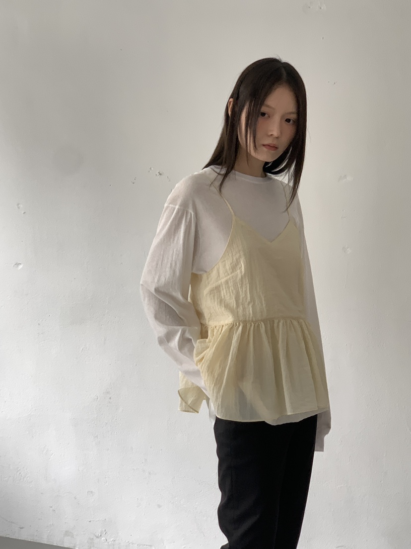 FAVE韓國直郵㊣女裝新品25春夏人氣推薦時尚休閑熱賣長袖T恤FAVOURITE長袖T恤