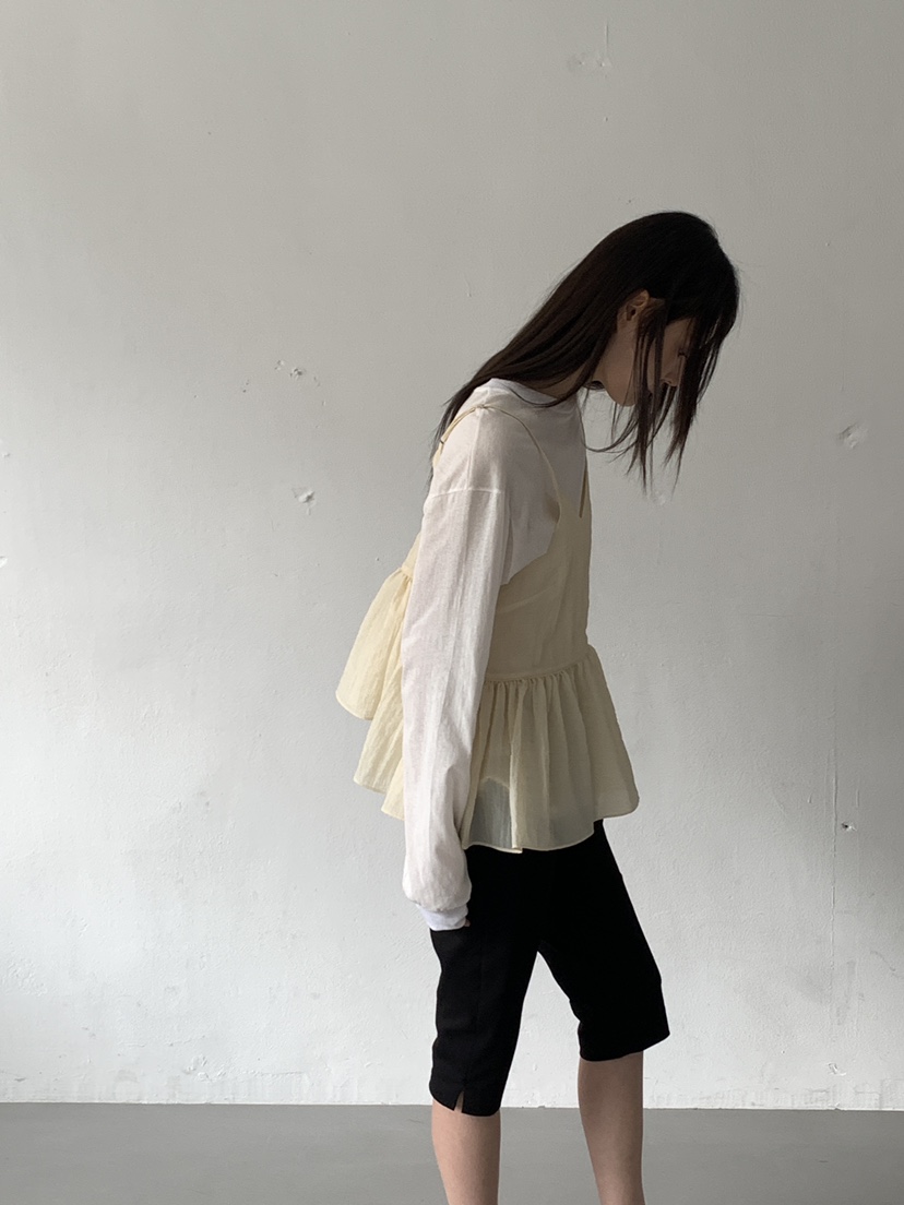 FAVE韓國直郵㊣女裝新品25春夏人氣推薦時尚休閑熱賣長袖T恤FAVOURITE長袖T恤