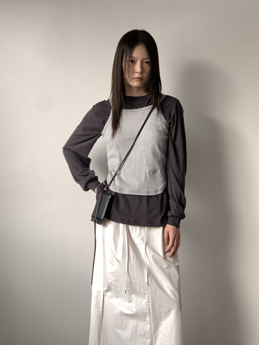 FAVE韓國直郵㊣女裝新品25春夏人氣推薦時尚休閑熱賣長袖T恤FAVOURITE長袖T恤