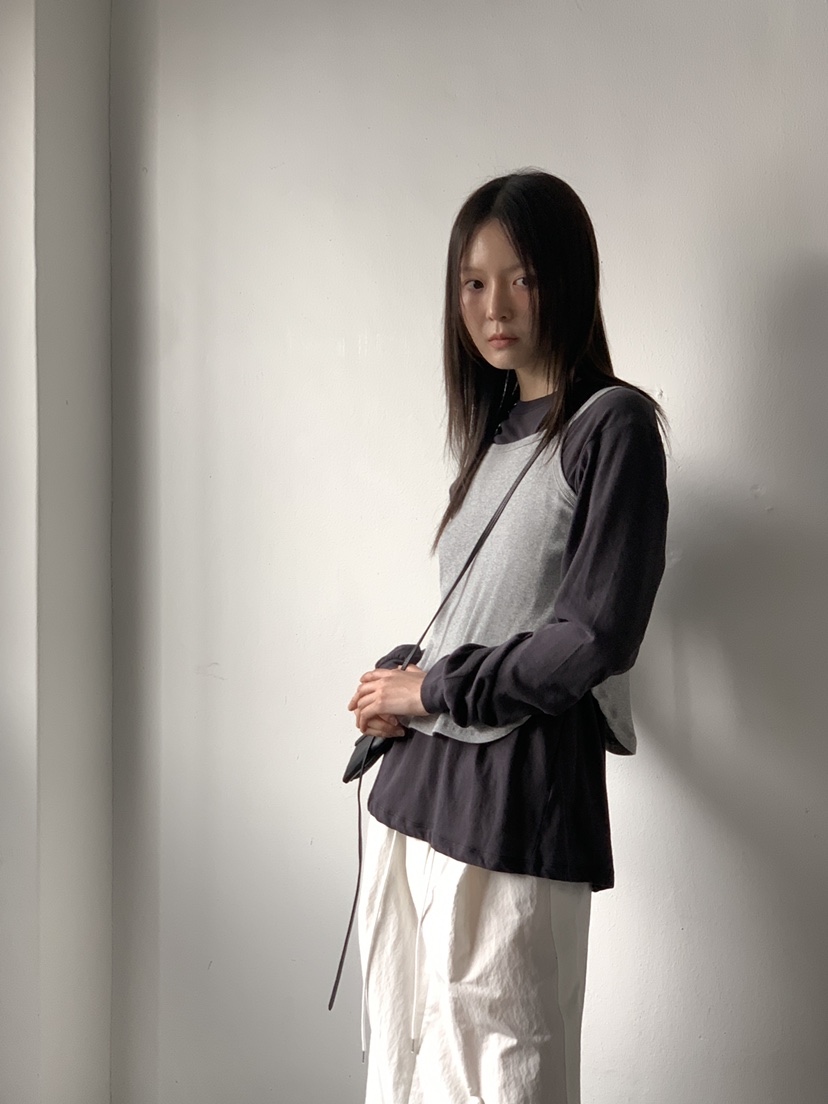FAVE韓國直郵㊣女裝新品25春夏人氣推薦時尚休閑熱賣長袖T恤FAVOURITE長袖T恤