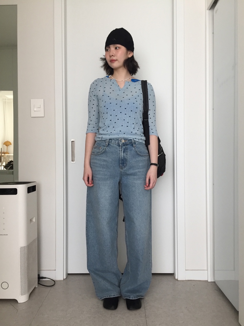 I I韓國直郵㊣東大門實拍女裝新品推薦時尚25春夏熱賣休閑T恤ITSSONGT恤