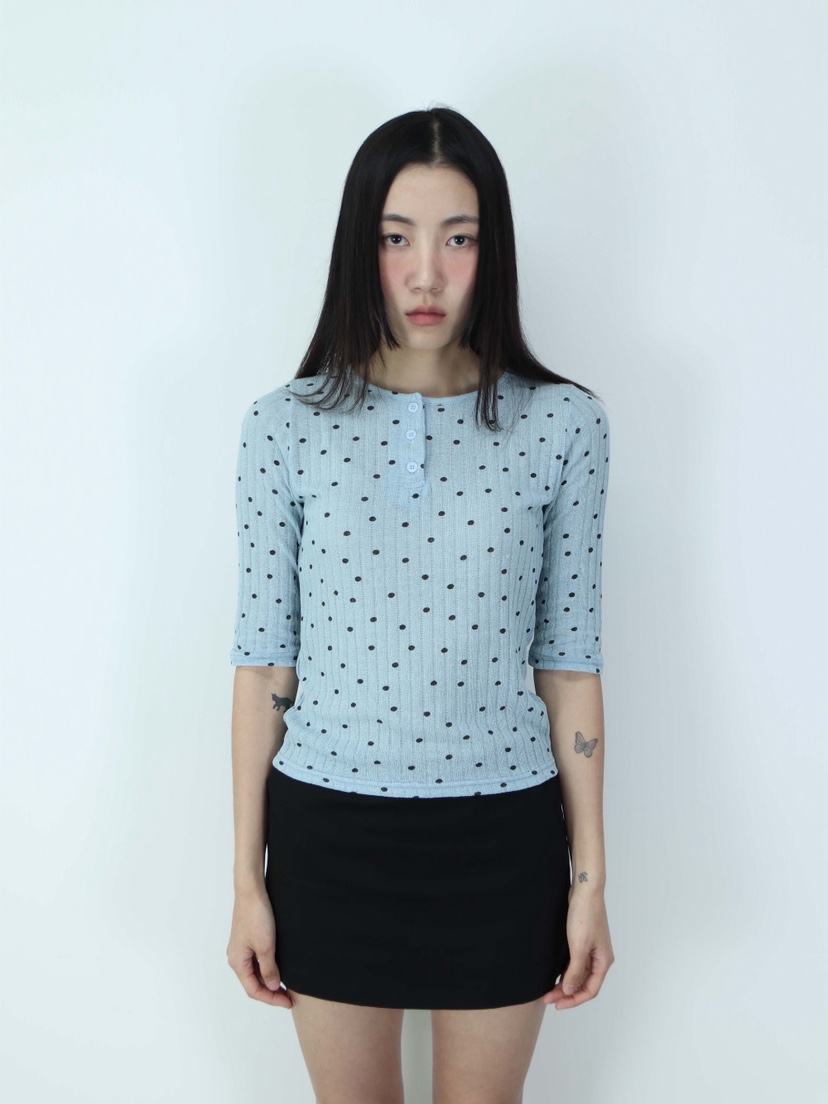 I I韓國直郵㊣東大門實拍女裝新品推薦時尚25春夏熱賣休閑T恤ITSSONGT恤