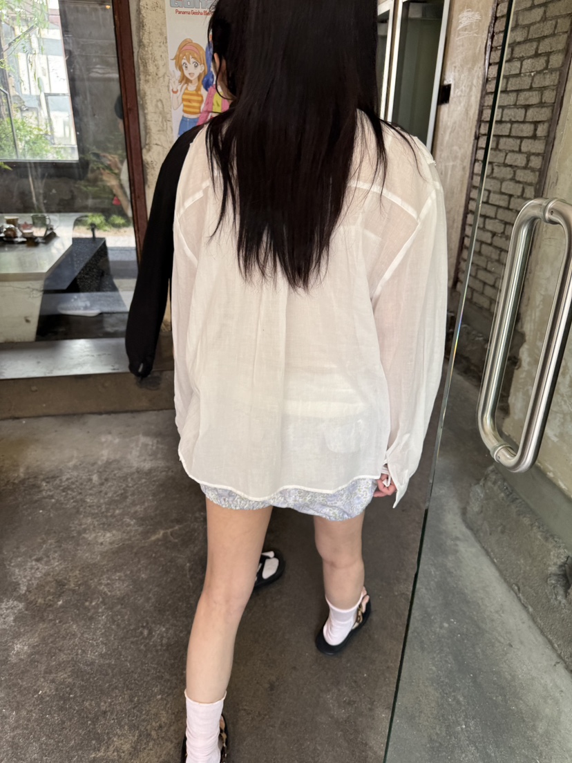 FRANC—L韓國直郵㊣東大門實拍女裝新款人氣休閑襯衫蕾絲衫FRANC襯衫/蕾絲衫