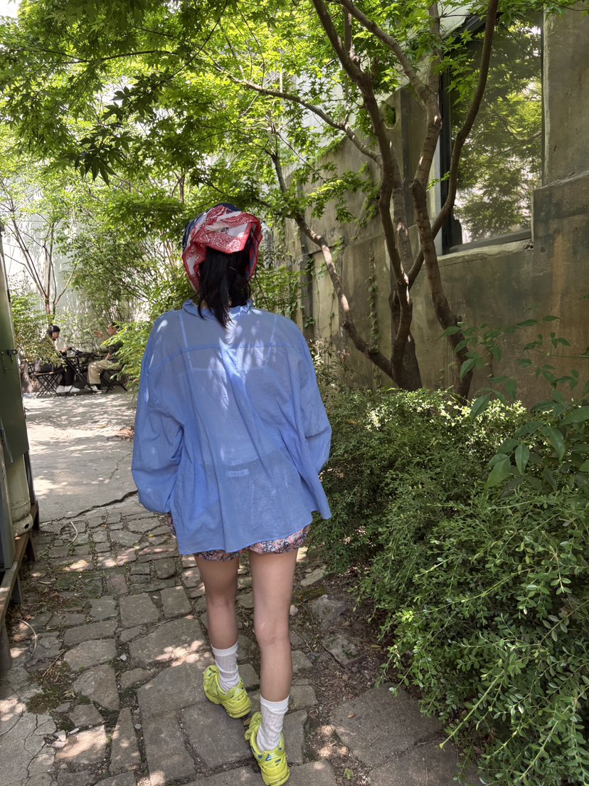 FRANC—L韓國直郵㊣東大門實拍女裝新款人氣休閑襯衫蕾絲衫FRANC襯衫/蕾絲衫
