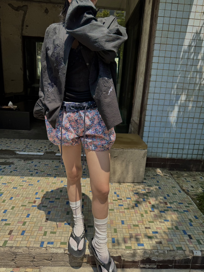 FRANC—L直郵韓國代購㊣女裝新款25春夏人氣熱賣休閑時尚短褲FRANC短褲