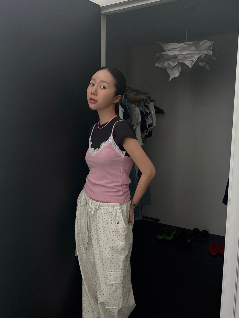 MADE-P韓國直郵㊣女裝新款25春夏人氣時尚休閑熱賣吊帶背心MADE-P吊帶/背心