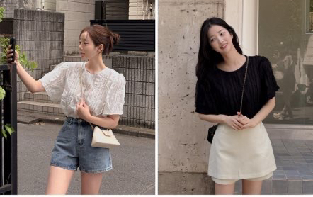 BE&BE韓國直郵㊣女裝新品25春夏人氣熱賣時尚襯衫蕾絲衫BE&be襯衫/蕾絲衫