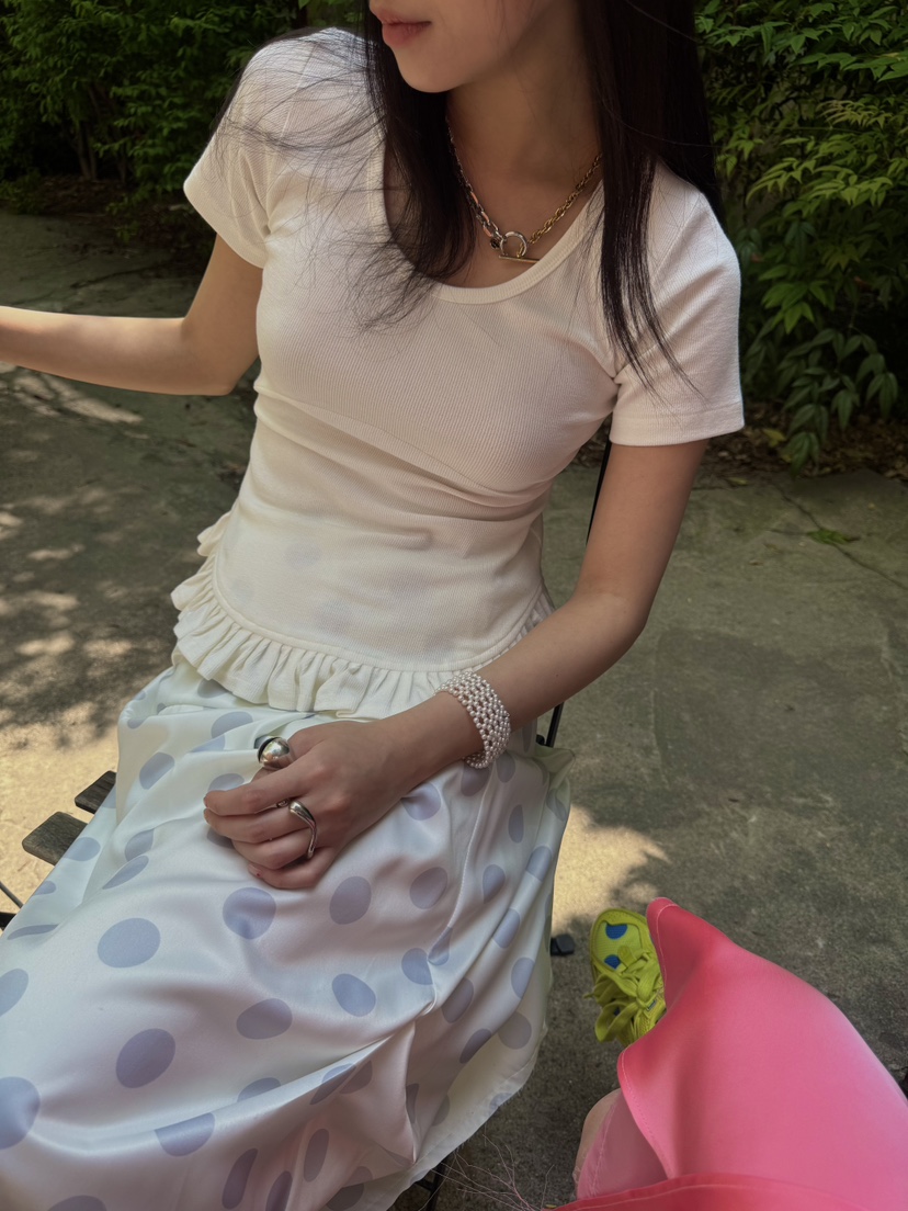 FRANC—L韓國直郵㊣女裝新款休閑時尚人氣推薦25春夏熱賣T恤FRANCT恤