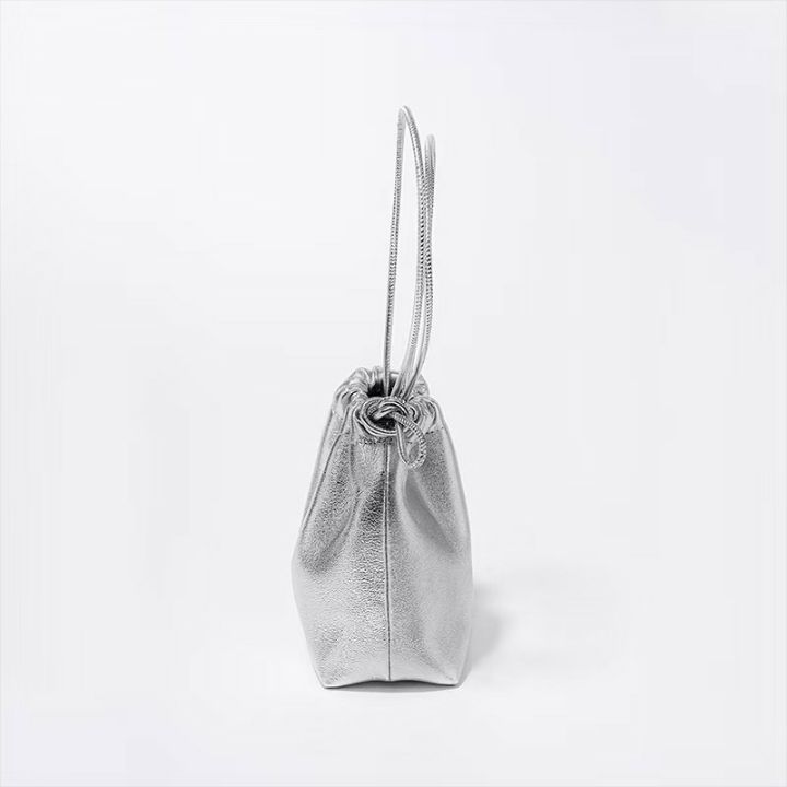 TROUVAILLE韓國直郵㊣女裝新款推薦休閑人氣單肩斜跨包羊皮TROUVAILLE單肩/斜跨包