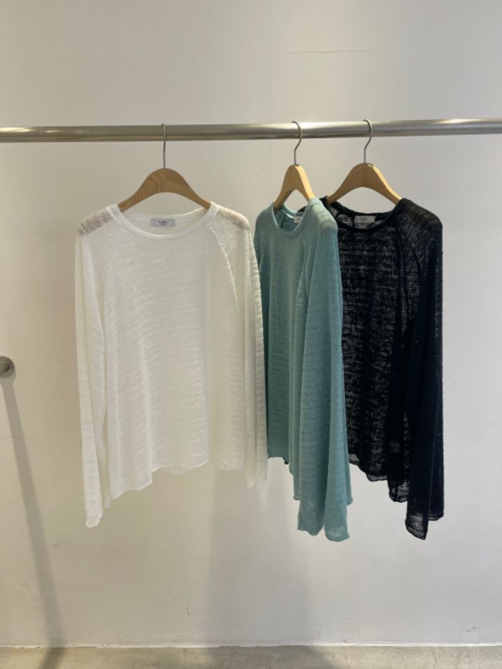 CALLIT韓國㊣直郵東大門代購女裝新品25春夏熱賣時尚長袖T恤CALLIT長袖T恤