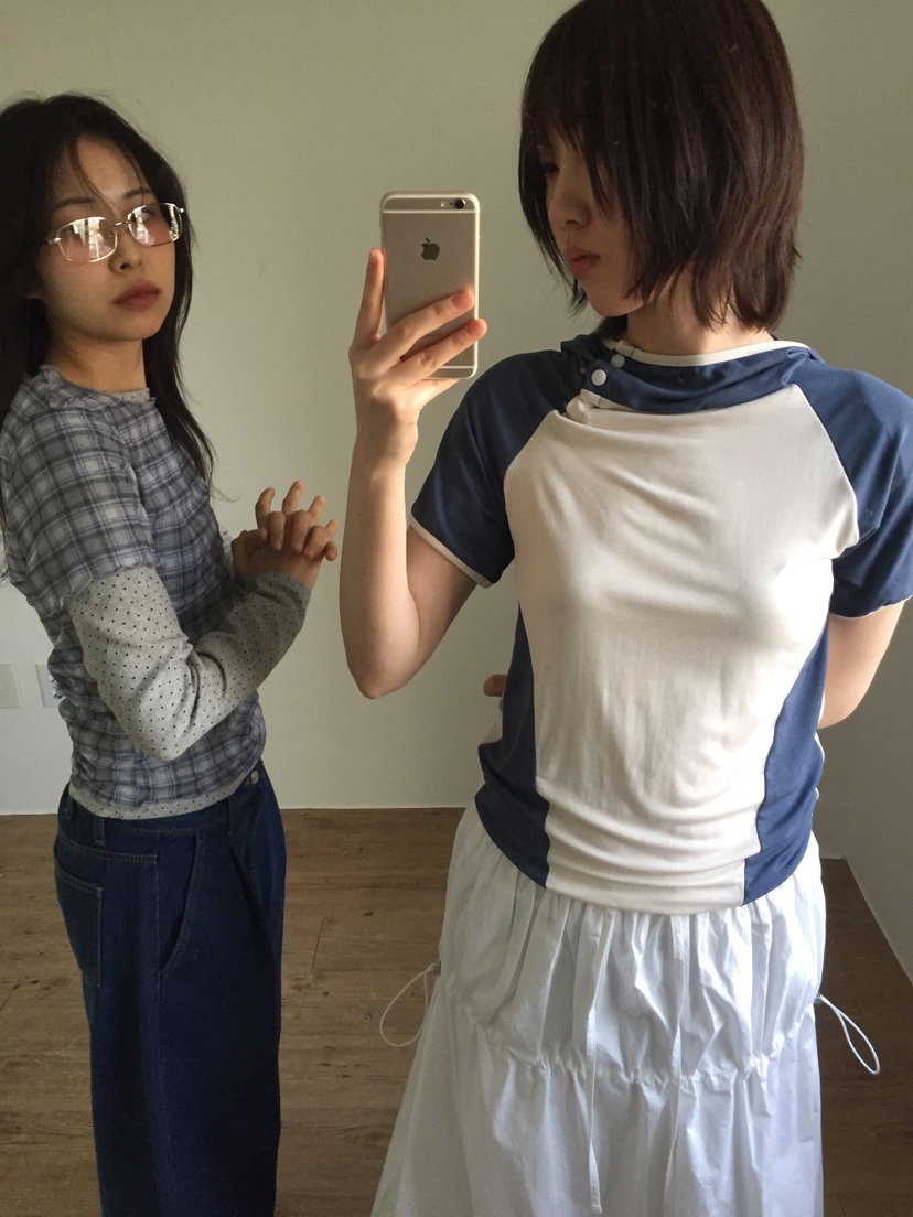 I I韓國㊣直郵東大門代購女裝新款25春夏休閑熱賣時尚T恤連帽ITSSONGT恤