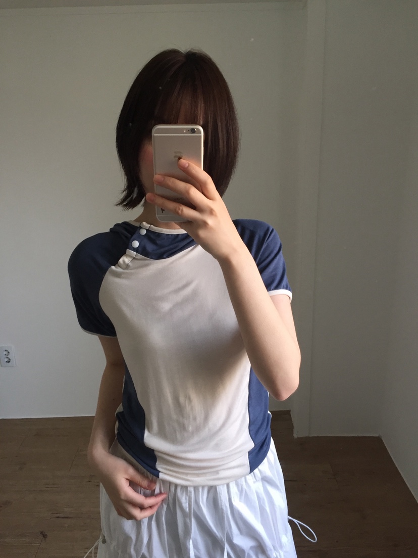 I I韓國㊣直郵東大門代購女裝新款25春夏休閑熱賣時尚T恤連帽ITSSONGT恤圖色2