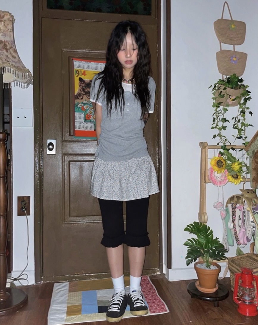 I I韓國直郵㊣東大門實拍女裝新品人氣打底褲鯊魚褲緊身褲ITSSONG打底褲/鯊魚褲