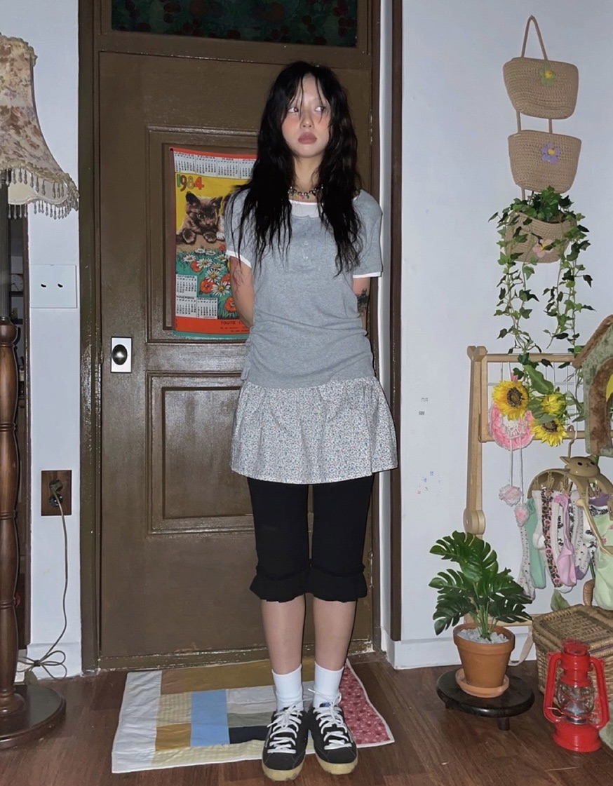 I I韓國直郵㊣東大門實拍女裝新品人氣打底褲鯊魚褲緊身褲ITSSONG打底褲/鯊魚褲