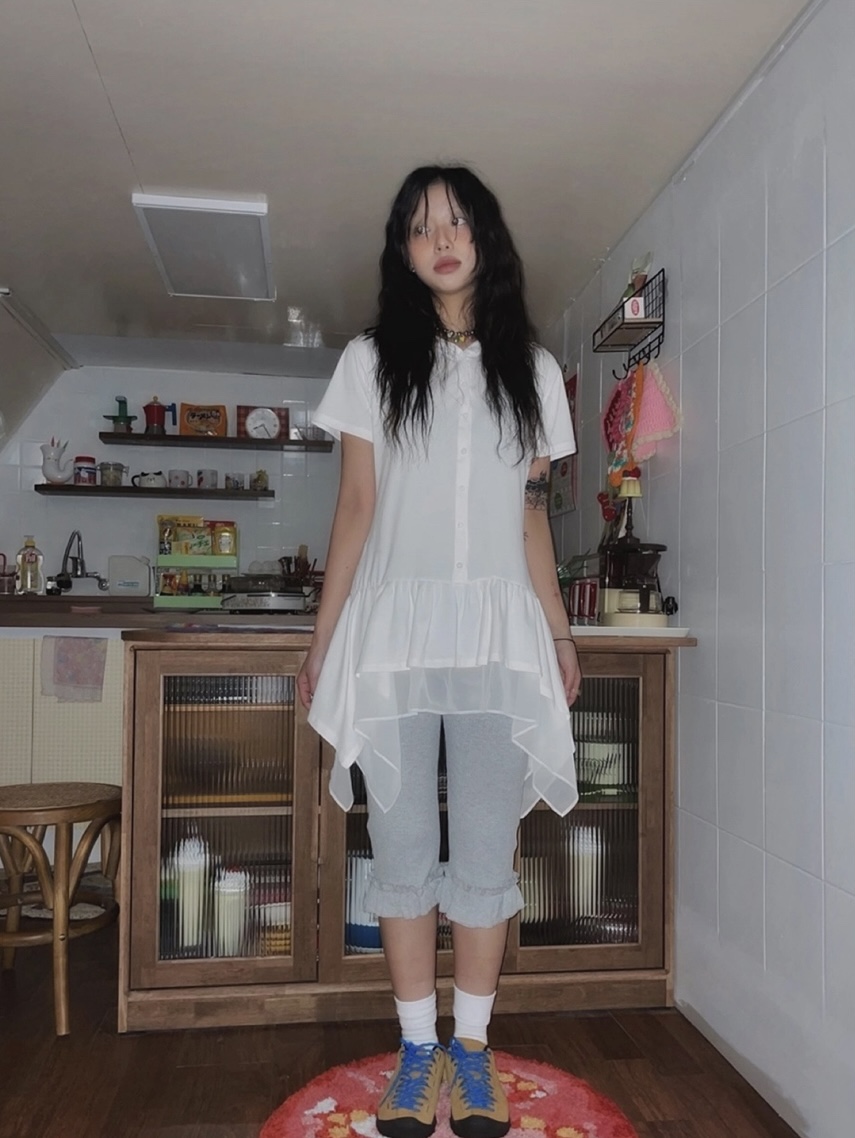 I I韓國直郵㊣東大門實拍女裝新品人氣打底褲鯊魚褲緊身褲ITSSONG打底褲/鯊魚褲