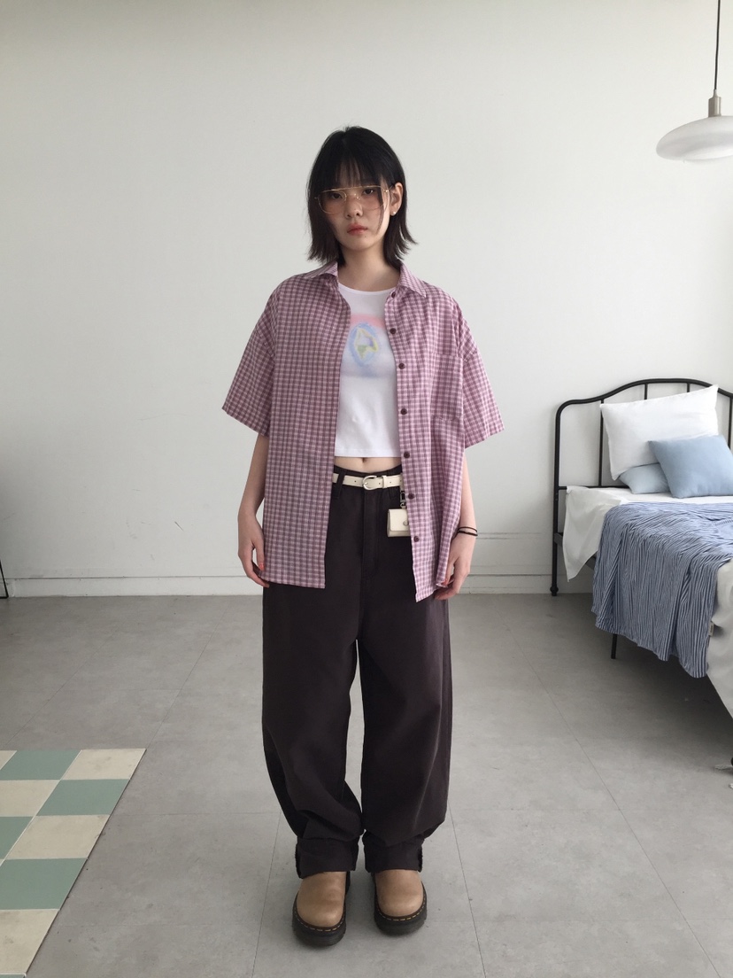I I韓國直郵㊣女裝新品人氣推薦休閑25春夏熱賣時尚T恤ITSSONGT恤