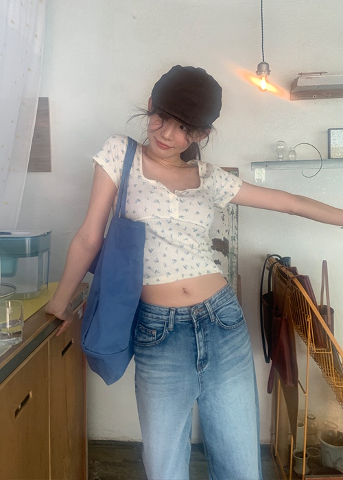 I I直郵韓國代購㊣女裝新品休閑推薦人氣25春夏熱賣時尚T恤ITSSONGT恤
