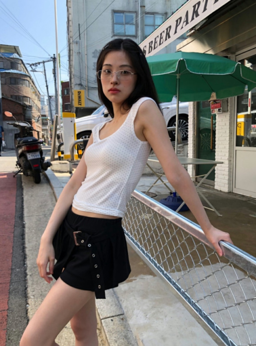 I I韓國㊣直郵東大門代購女裝新品推薦人氣熱賣25春夏時尚T恤ITSSONGT恤