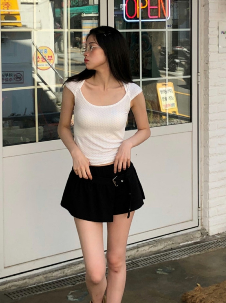 I I韓國㊣直郵東大門代購女裝新品推薦人氣熱賣25春夏時尚T恤ITSSONGT恤