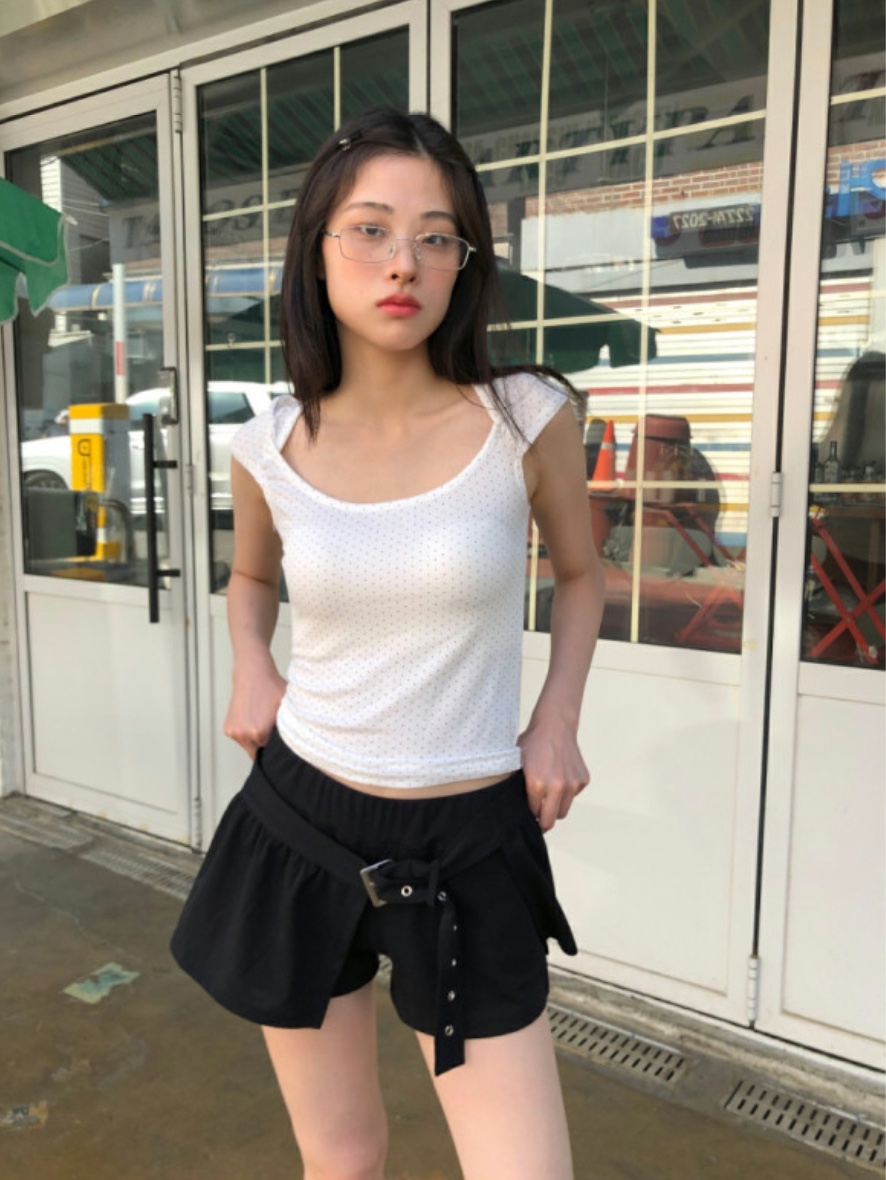 I I韓國㊣直郵東大門代購女裝新品推薦人氣熱賣25春夏時尚T恤ITSSONGT恤圖色3