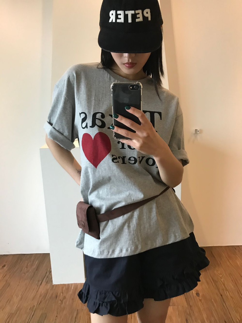 I I韓國直郵㊣女裝新款推薦人氣熱賣25春夏休閑時尚T恤ITSSONGT恤
