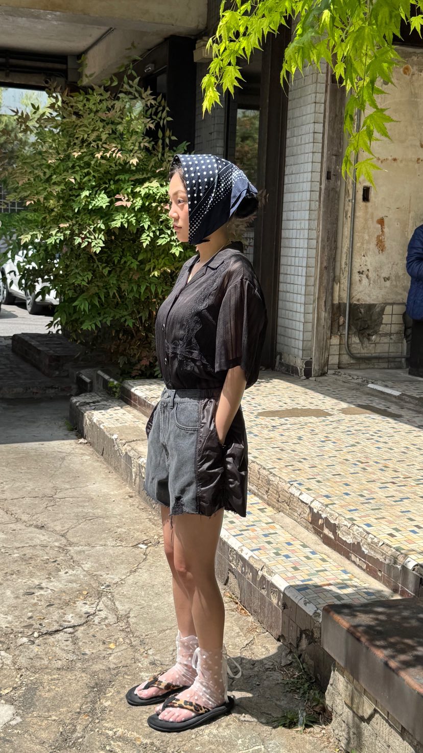 FRANC—L韓國㊣直郵東大門代購女裝新品25春夏推薦休閑短褲FRANC短褲