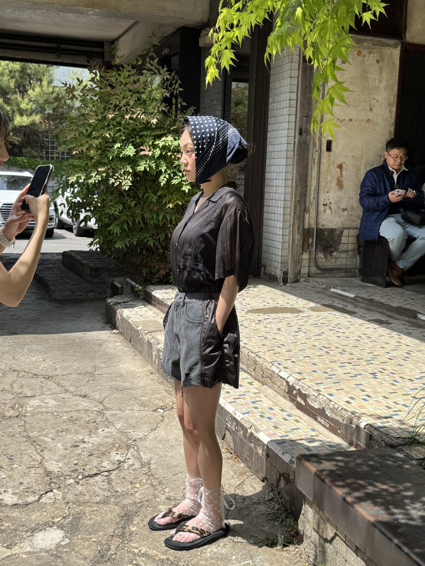 FRANC—L韓國㊣直郵東大門代購女裝新品25春夏推薦休閑短褲FRANC短褲