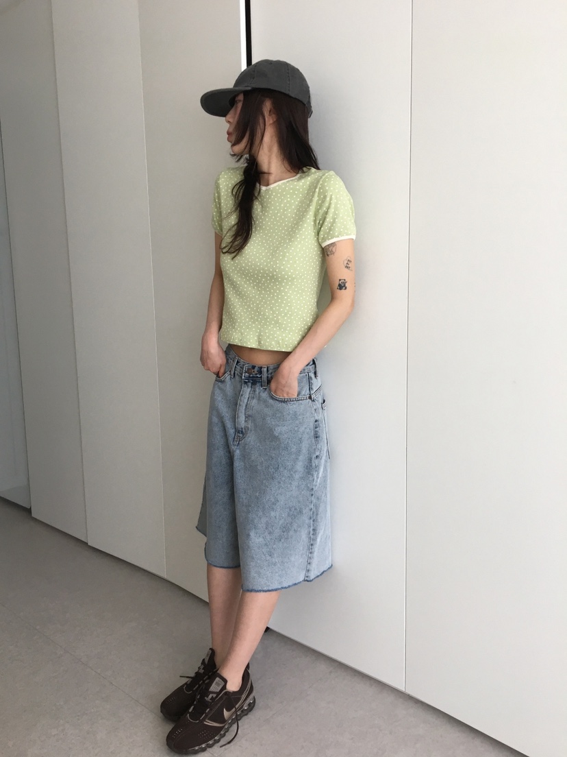 I I韓國㊣直郵東大門代購女裝新品熱賣人氣時尚休閑25春夏T恤ITSSONGT恤