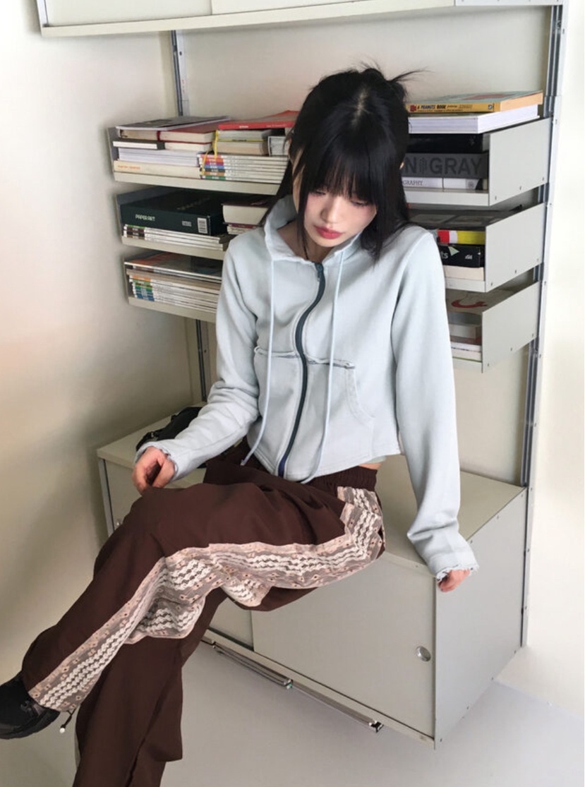 I I直郵韓國代購㊣女裝新品熱賣25春夏人氣休閑推薦休閑褲ITSSONG休閑褲