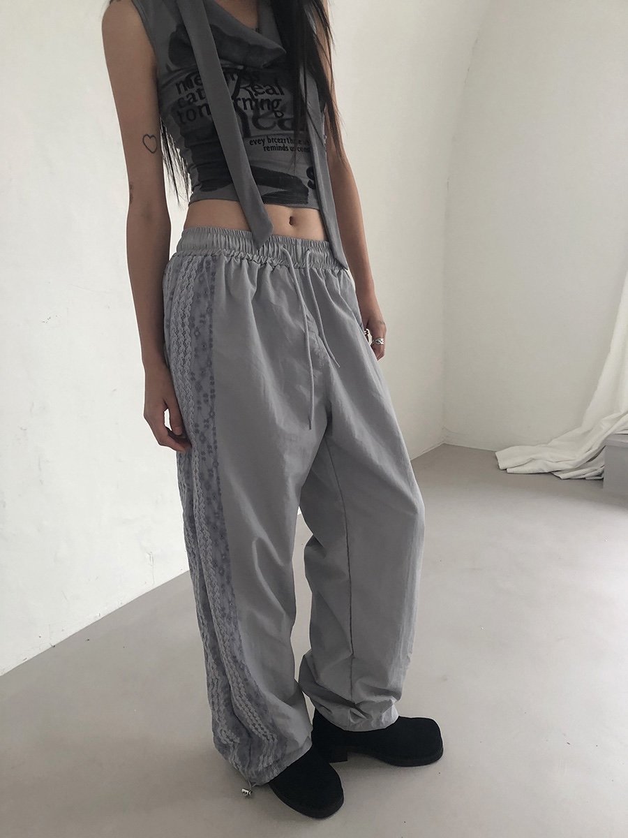 I I直郵韓國代購㊣女裝新品熱賣25春夏人氣休閑推薦休閑褲ITSSONG休閑褲