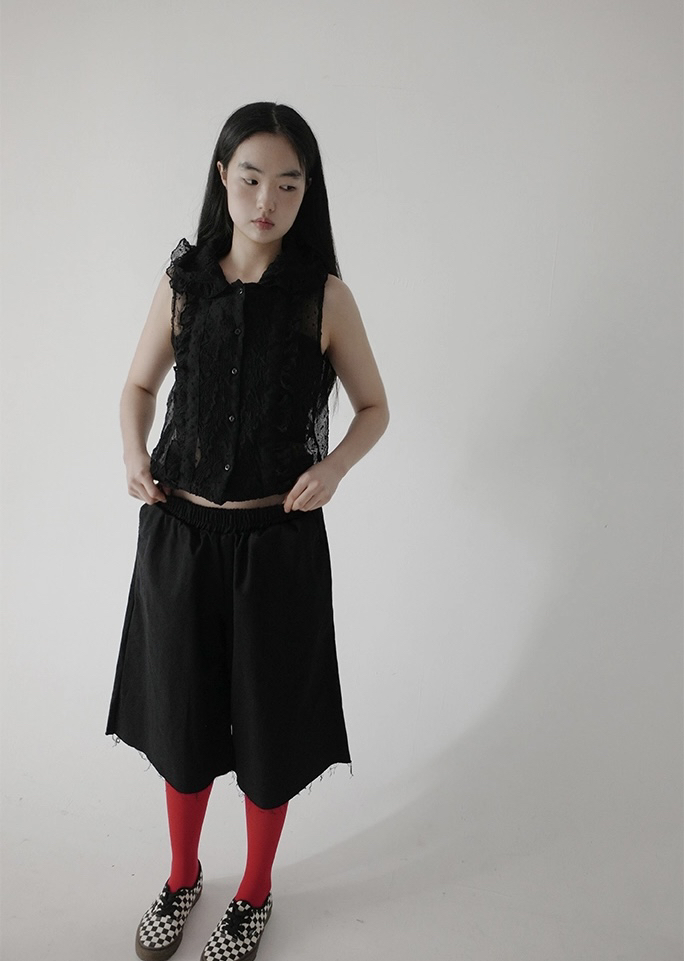 I I直郵韓國代購㊣女裝新品熱賣25春夏推薦時尚人氣馬甲連帽ITSSONG馬甲