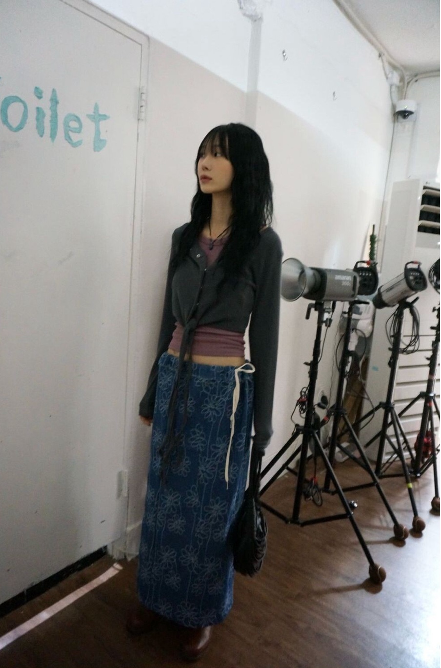 I I韓國直郵㊣女裝新品推薦25春夏熱賣休閑人氣時尚長裙ITSSONG長裙