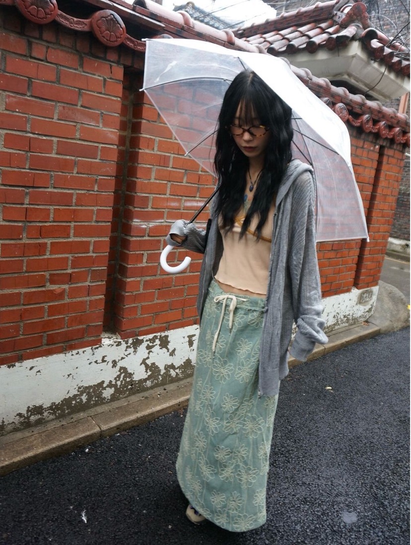 I I韓國直郵㊣女裝新品推薦25春夏熱賣休閑人氣時尚長裙ITSSONG長裙
