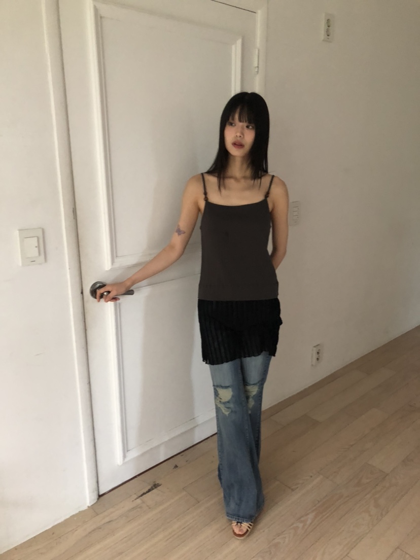 FLASH直郵韓國代購㊣女裝新品熱賣人氣25春夏推薦時尚連衣裙FLASH連衣裙