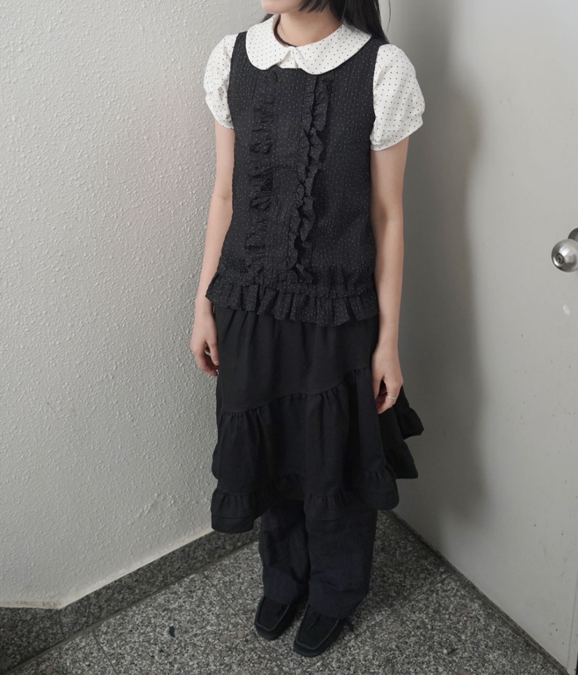I I韓國直郵㊣女裝新款推薦熱賣人氣休閑25春夏時尚吊帶背心ITSSONG吊帶/背心