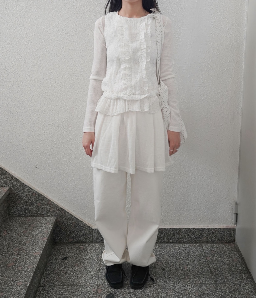 I I韓國直郵㊣女裝新款推薦熱賣人氣休閑25春夏時尚吊帶背心ITSSONG吊帶/背心