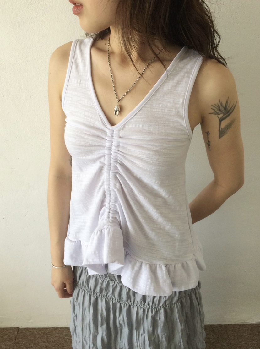 I I韓國直郵㊣女裝新款時尚25春夏推薦熱賣休閑人氣吊帶背心ITSSONG吊帶/背心