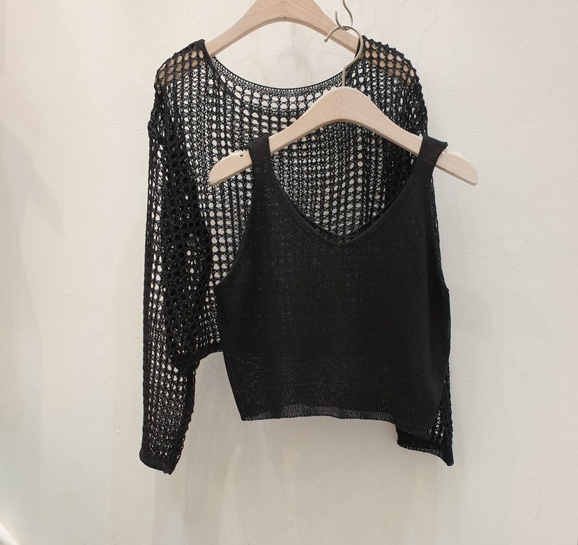 BLACK NOTE韓國㊣直郵東大門代購女裝新品推薦休閑25春夏套裝BLACK NOTE套裝圖色6