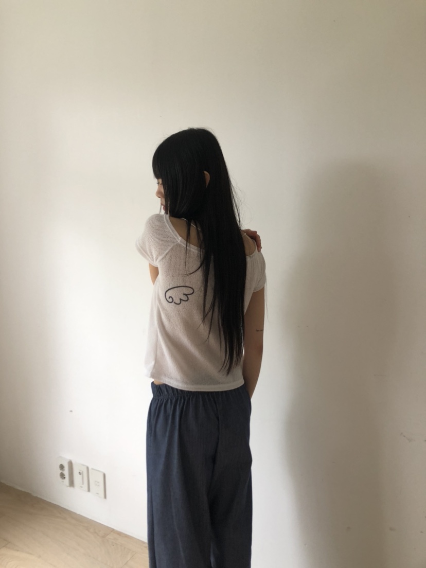 FLASH直郵韓國代購㊣女裝新款人氣時尚休閑25春夏推薦熱賣T恤FLASHT恤