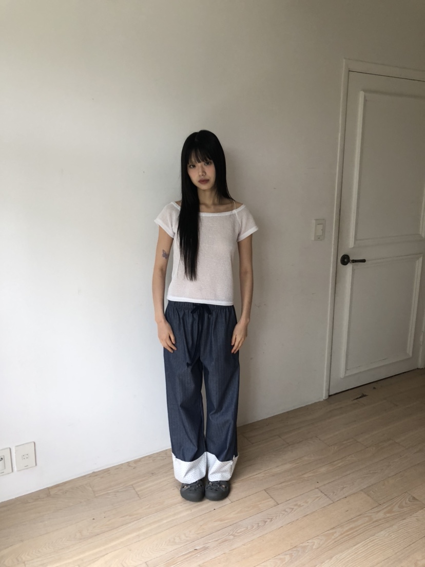 FLASH直郵韓國代購㊣女裝新款人氣時尚休閑25春夏推薦熱賣T恤FLASHT恤