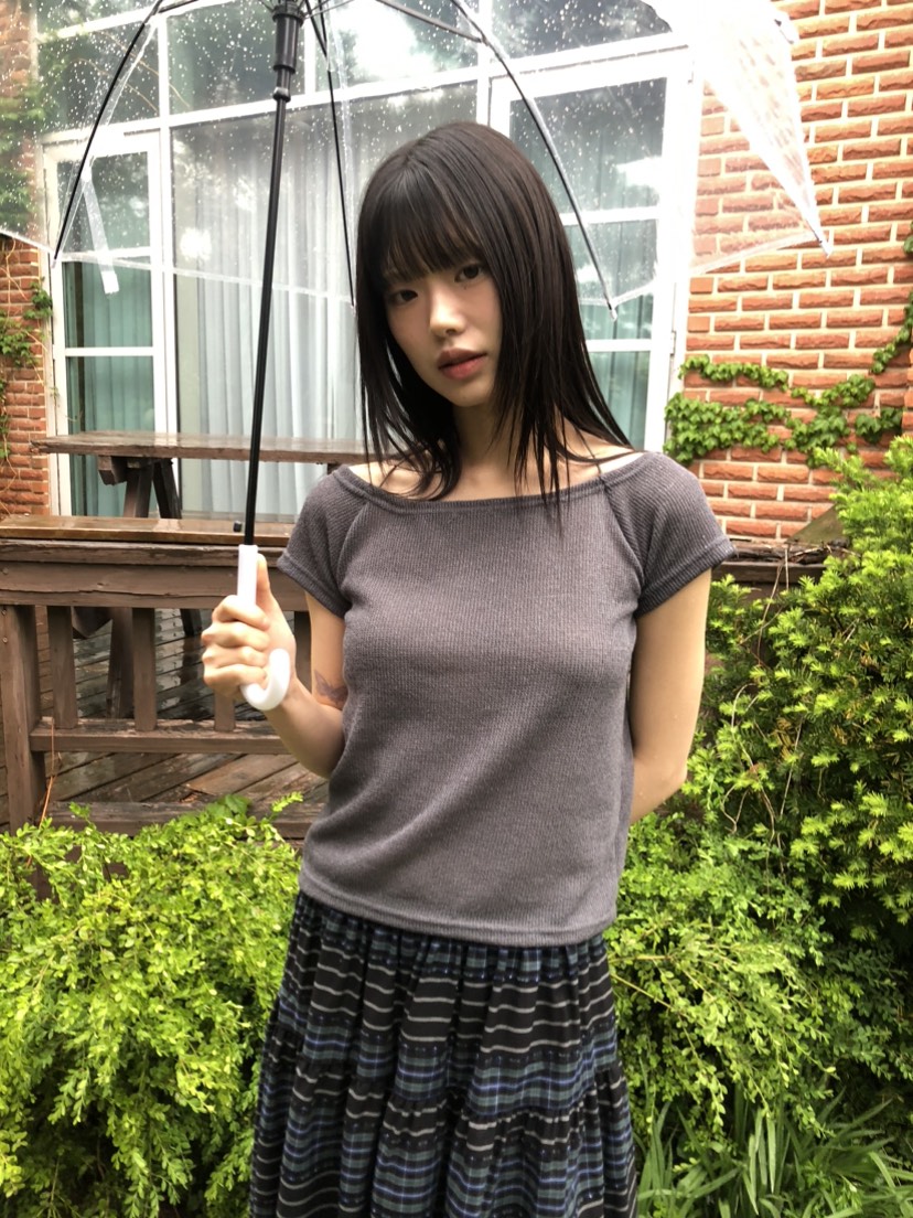 FLASH直郵韓國代購㊣女裝新款人氣時尚休閑25春夏推薦熱賣T恤FLASHT恤