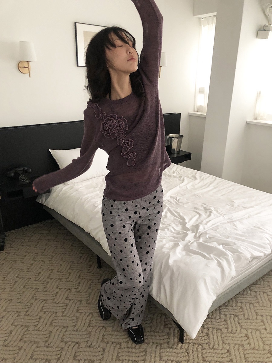 I I韓國㊣直郵東大門代購女裝新款人氣休閑打底褲鯊魚褲喇叭ITSSONG打底褲/鯊魚褲